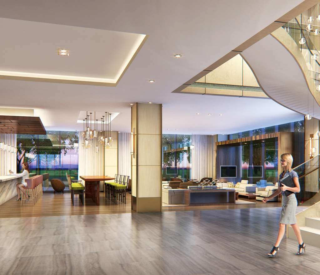 Hilton Garden Inn Ningbo Restoran fotoğraf